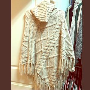 Fringe poncho